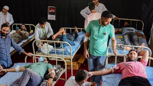 Blood donation camp in Jammu And Kashmir