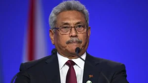 Former Sri Lankan President Gotabaya Rajapaksa