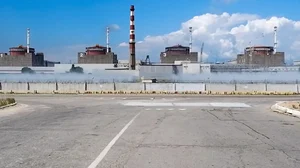 Zaporizhzhia Nuclear Power Plant in Ukraine