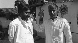 Once Upon A Time: Nitish With Lalu 