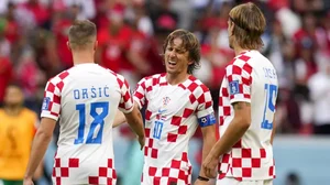 Croatia captain Luka Modric.