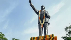 Dr B R Ambedkar's statue