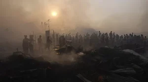 Bangladesh Rohingya Fire