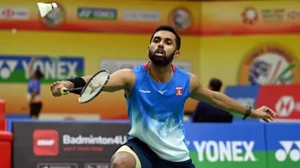 Prannoy won 16-21 21-5 18-21 in his round of 16 match.