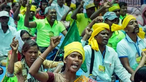 Tribals protest in Kolkata