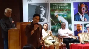 Tendulkar narrates his experience of playing under Gaekwad at the latter's autobiography launch.