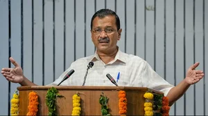 Arvind Kejriwal at award function