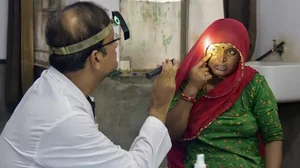 Eye check-up in Bikaner