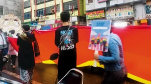 Marching On: Participants at the Patna Pride Parade this year