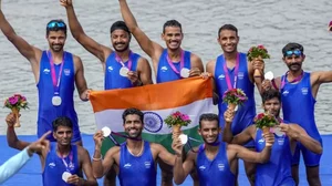 Indian Mens Eights Rowing team