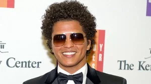 Singer Bruno Mars