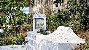 Unkept Legacy: The grave of Shahzada Karim Shah, the great-grandson of Tipu Sultan.