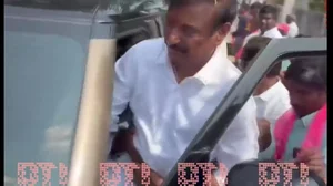 BRS leader Kotha Prabhakar Reddy was allegedly stabbed by an unidentified man during a poll campaign