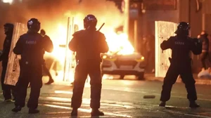 Violent protest erupts in Dublin following knife attack at school