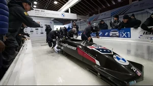 Bobsled Skeleton event in USA