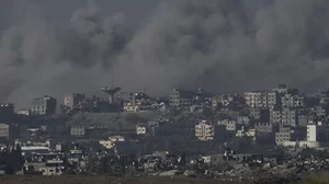 Gaza Strip after Israeli strikes