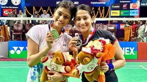 File Photo : Tanisha Crasto (L) and Ashwini Ponnappa (R)