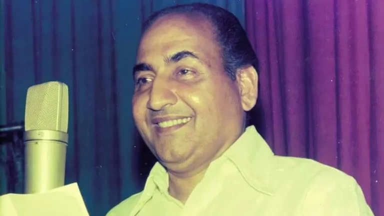 Singer Mohammed Rafi - null