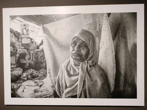 Apeksha Priyadarshini : Picture from Fatima Juned's photo exhibition Taaro'n Ke Darmeyan