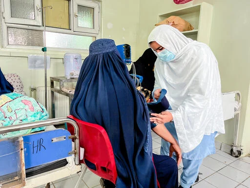 Inpatient ward of Khost Maternity Hospital
