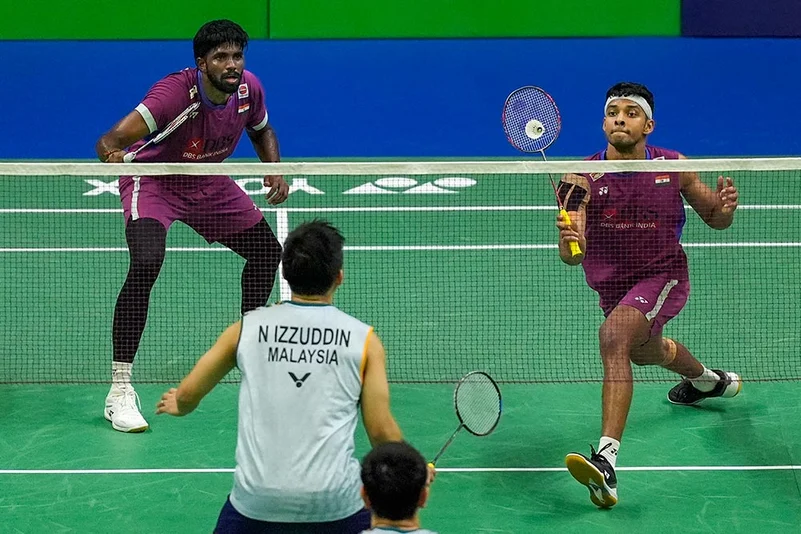 India open Super 750 badminton pics