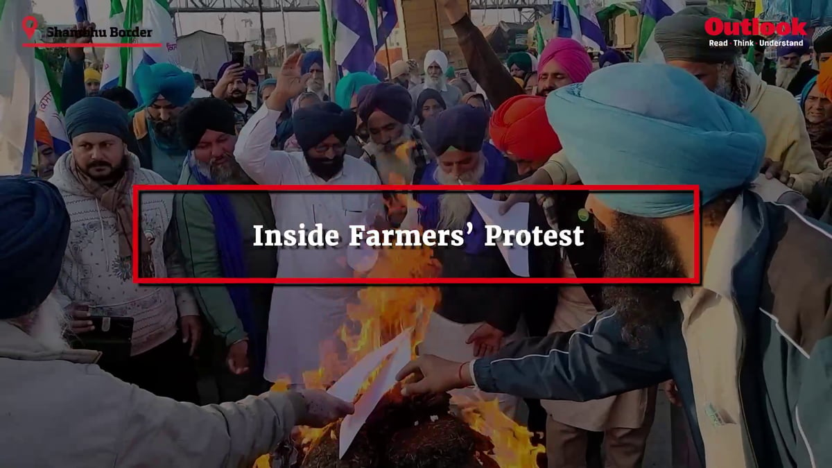 Inside the Farmer's Protest at Shambhu Border