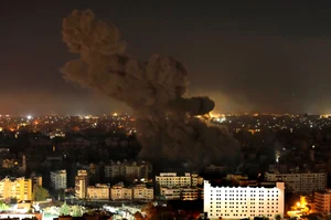 AP : Smoke rises from an Israeli airstrike in Dahiyeh, Beirut, Lebanon, Tuesday, Oct. 8, 2024. 