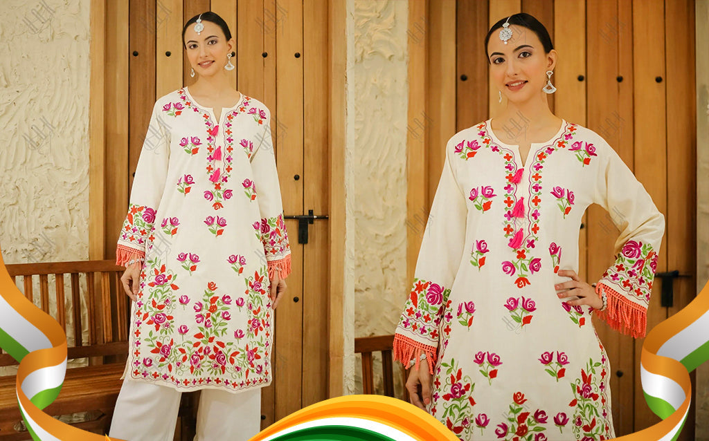 Stylish Kurta Sets for Women to Shine on the 75th Republic Day