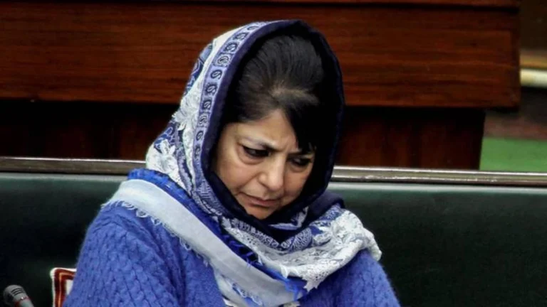 Former Jammu and Kashmir Chief Minister Mehbooba Mufti | - PTI