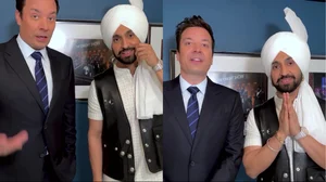 Instagram : Diljit Dosanjh and Jimmy Fallon on 'The Tonight Show With Jimmy Fallon'