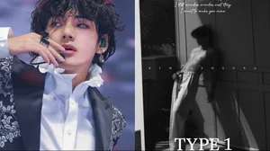 X : BTS V, the cover of 'V TYPE 1'