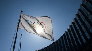 AP : The Olympic rings