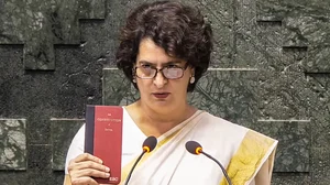 PTI : I Will Work For The Country, Roars Priyanka Gandhi After Taking Oath As Lok Sabha MP