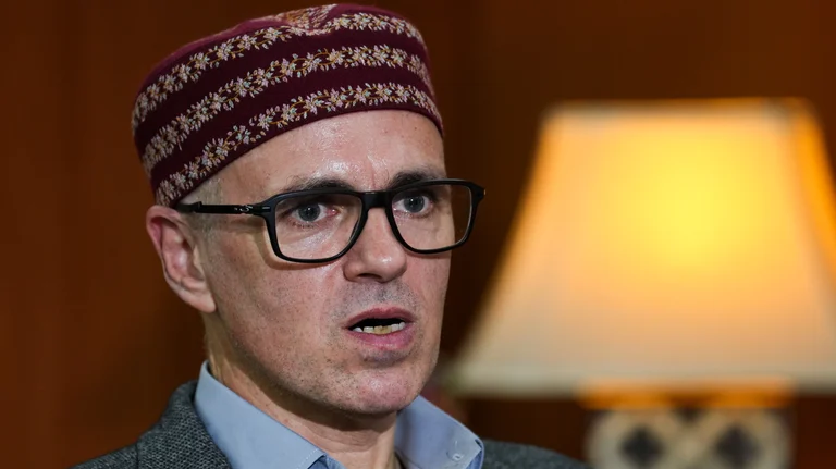 Omar Abdullah Demands Statehood For J&K - | Photo- PTI Kamal Singh