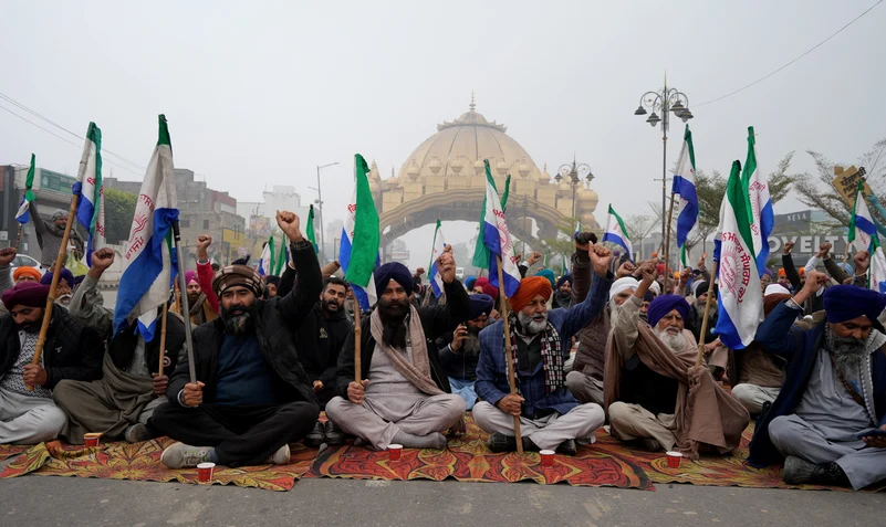 Punjab Bandh Farmers Protest