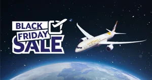 Take Off With Up To 20% Off Flights During Etihad Airways' Black Friday Sale!