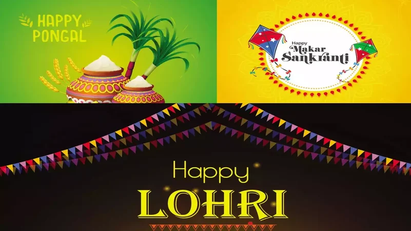 Difference between Lohri, Makar Sankranti & Pongal