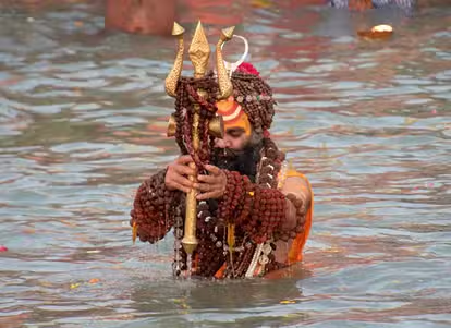 Sadhu at Maha Kumbh Mela