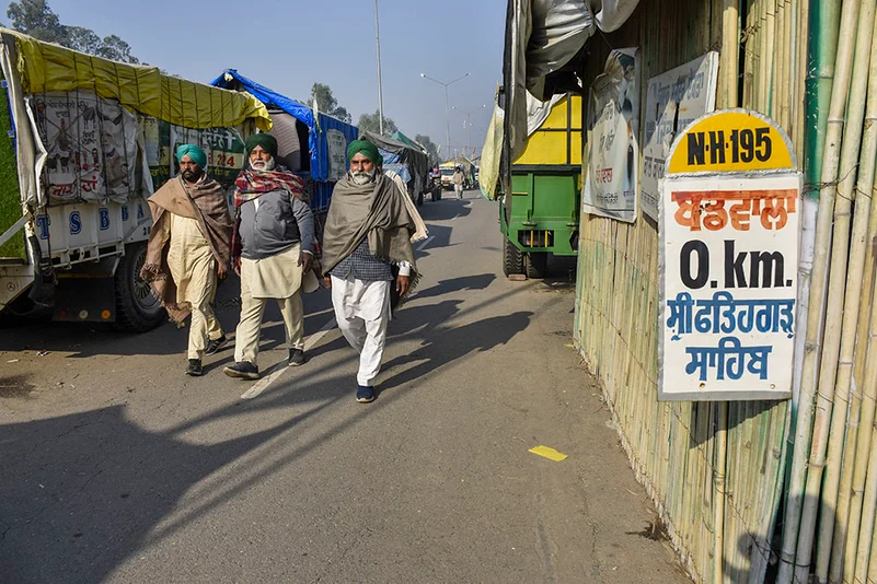 Farmers Protest: Protesting farmers at Shambhu border picture gallery_2