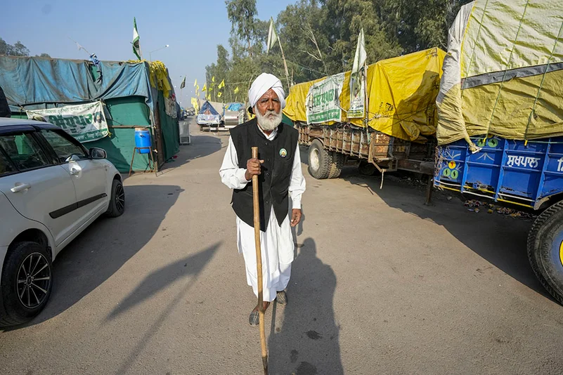 Farmers Protest: Protesting farmers at Shambhu border picture gallery_6