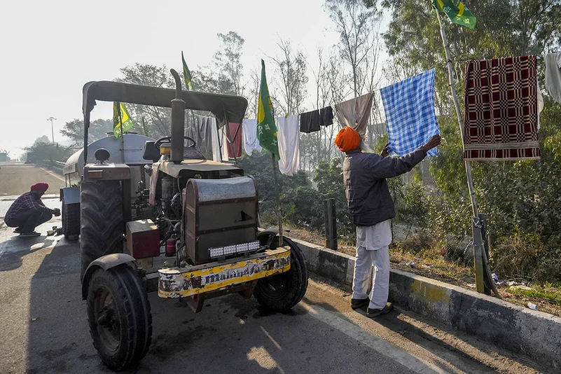 Farmers Protest: Protesting farmers at Shambhu border picture gallery_8