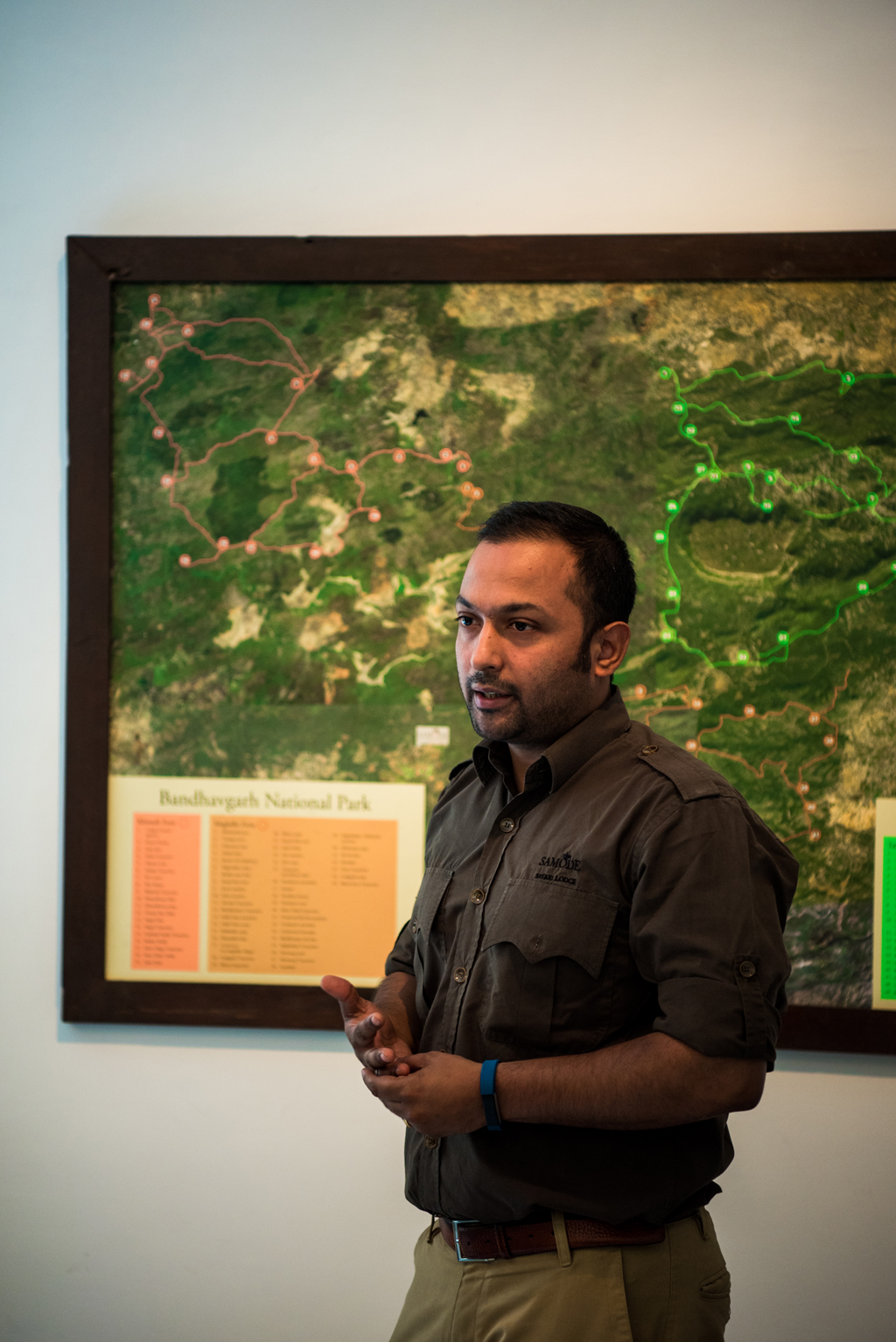 Anshuman Shah, head naturalist with Samode Safari Lodge, Bandhavgarh.