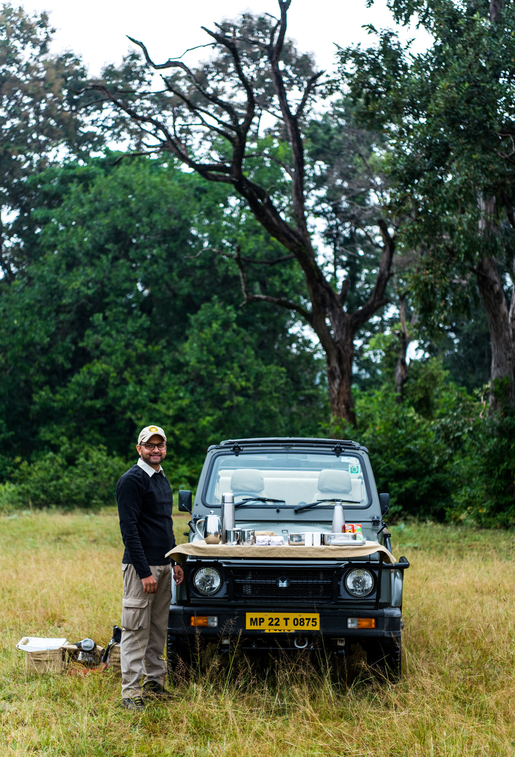 Gaurav Dhotre, a naturalist who works with Pugdundee Safaris, Pench.