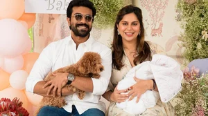 Instagram : Ram Charan and Upasana with their daughter, Klin Kaara