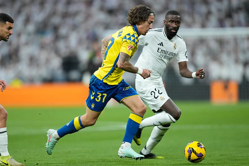 Spanish La Liga soccer Real Madrid Vs Las Palmas football Photo: Fabio Silva