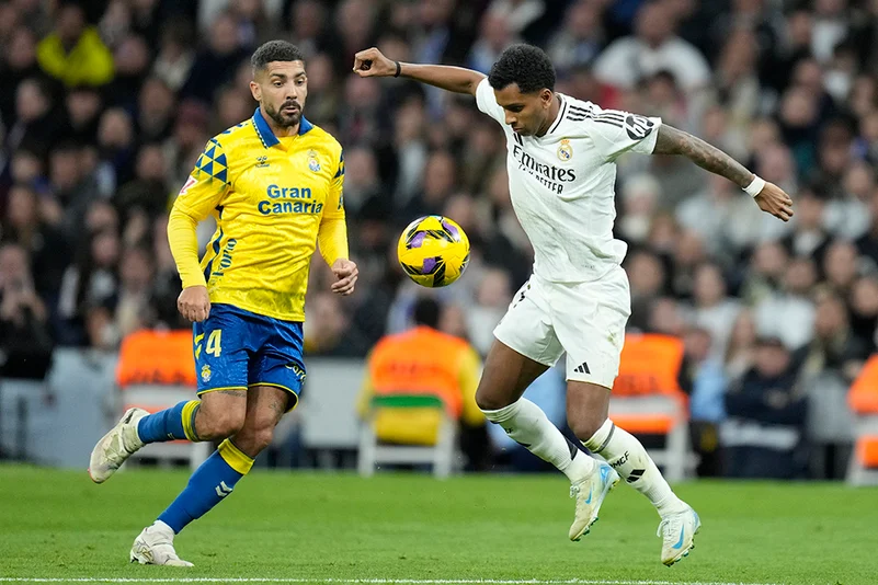 Spanish La Liga soccer Real Madrid Vs Las Palmas football Photo: Rodrygo