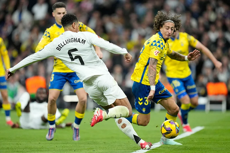 Spanish La Liga soccer Real Madrid Vs Las Palmas football Photo:  Jude Bellingham