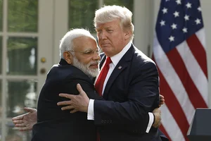 AP : Donald Trump and Narendra Modi