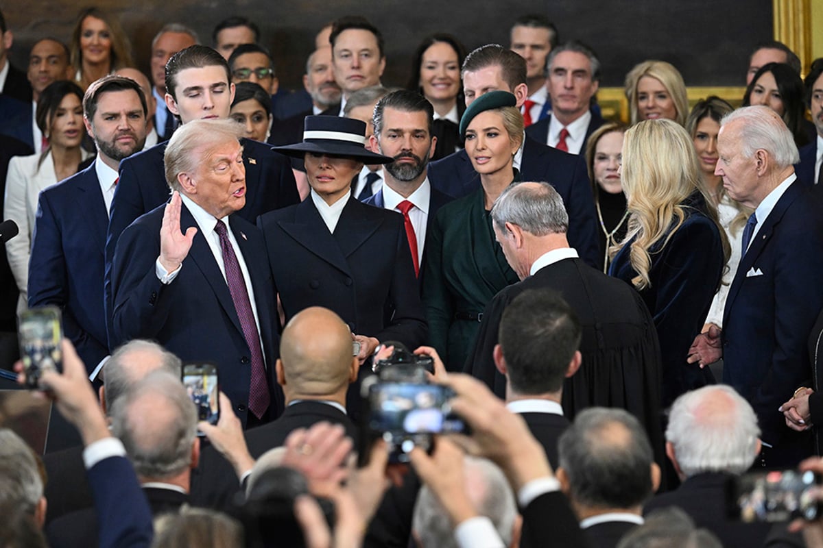 USA 60th Presidential Inauguration Trump swearing-in ceremony_1