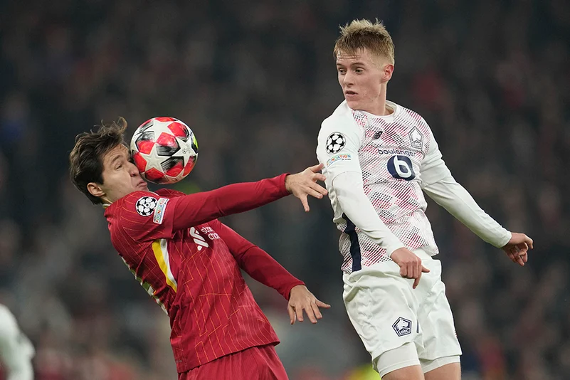 UEFA Champions League soccer Liverpool vs Lille - Federico Chiesa